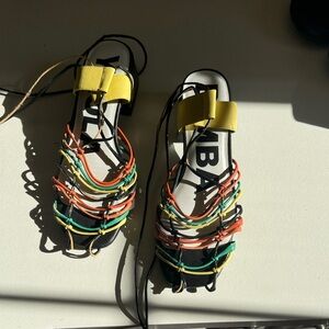 Colorful Strappy Sandals